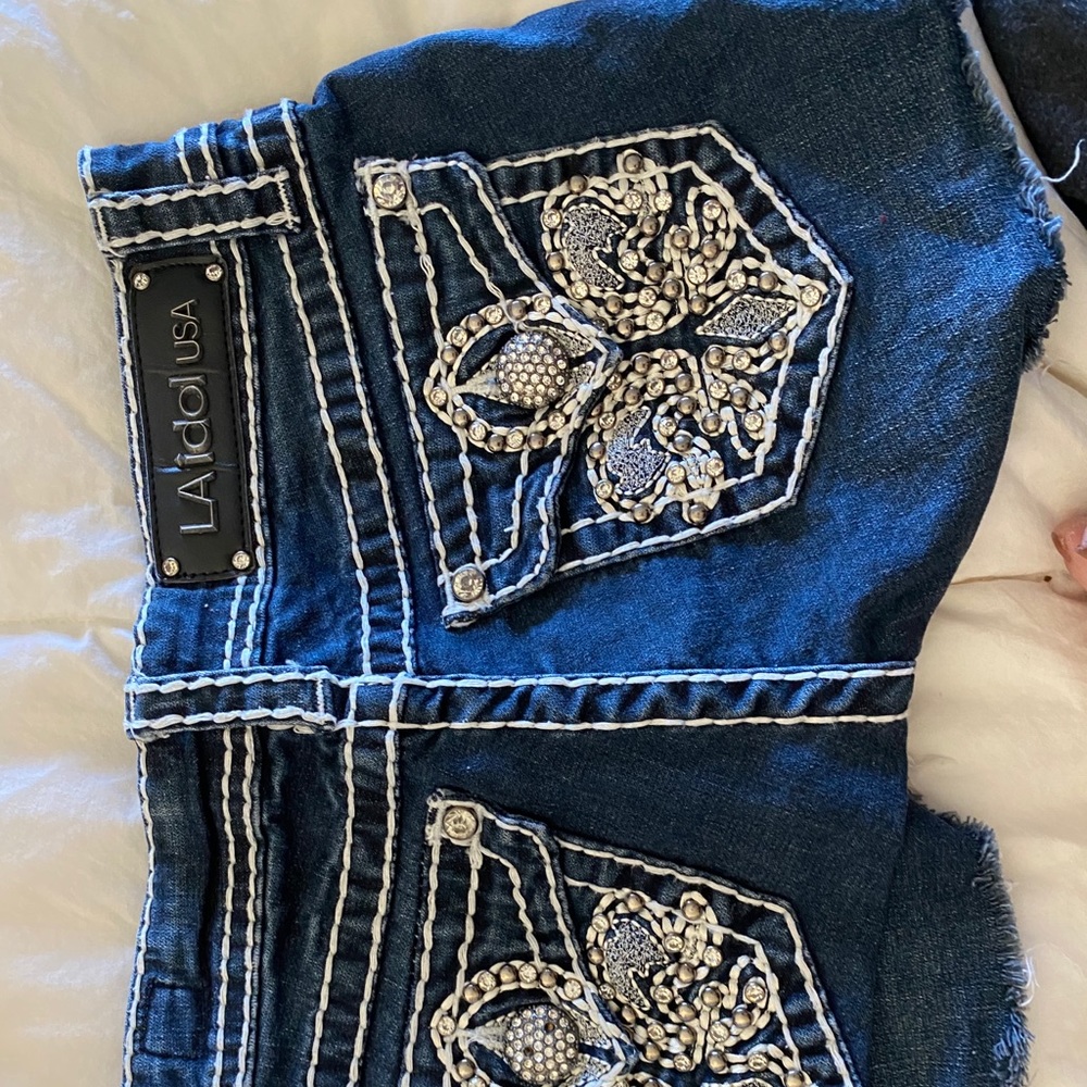 LA Idol Bling shorts